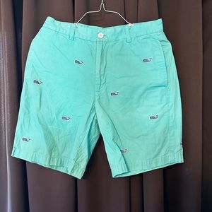 Vineyard Vines Teal Whale Shorts